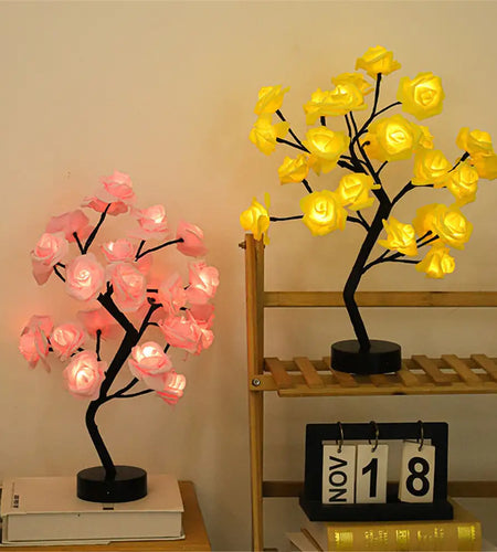 Blossom Bliss Glowing Rose Tree